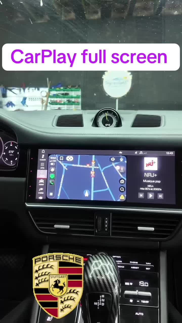 CarPlay full screen disponible sur véhicules VAG (Porsche, Audi...)