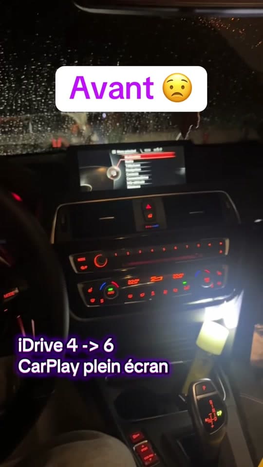 Glow up BMW F31 : iDrive 6 et CarPlay plein écran d'origine