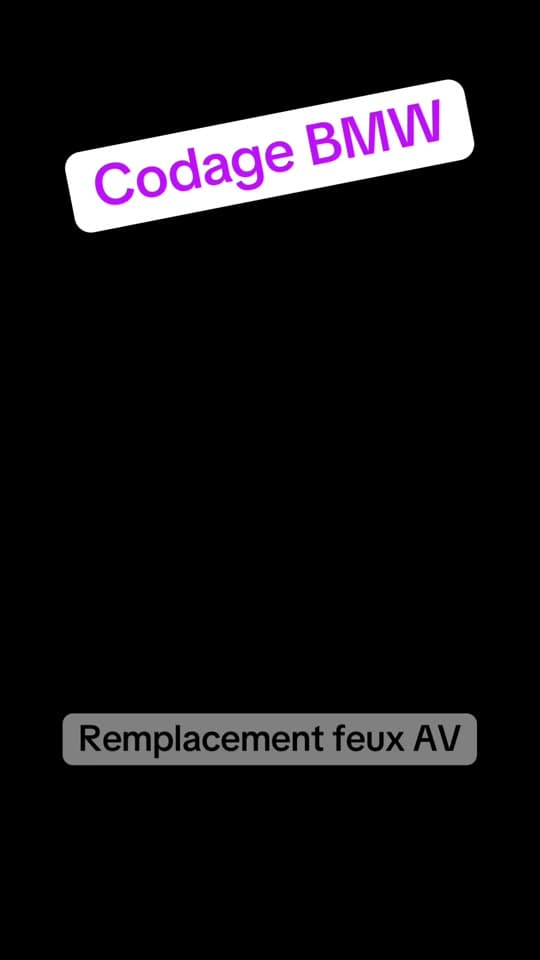 Remplacement de calculateurs BMW et Mini : codage à distance