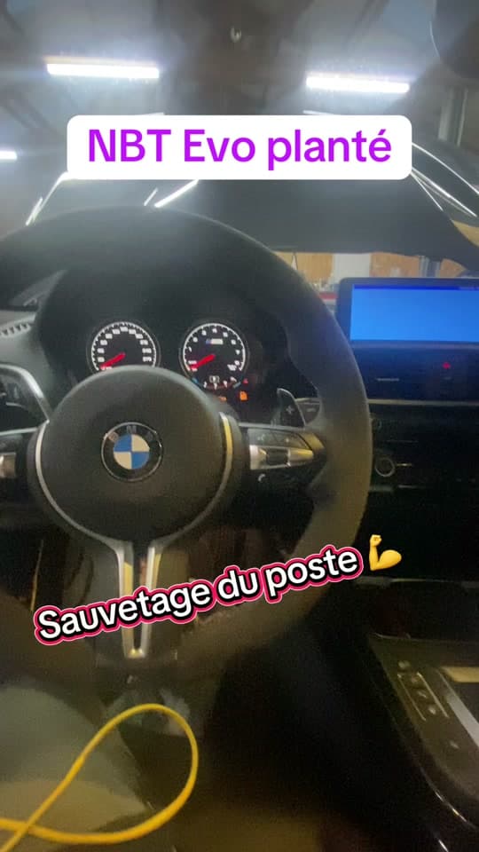Sauvetage d'un NBT Evo planté à plus de 2000€ après une mise à jour